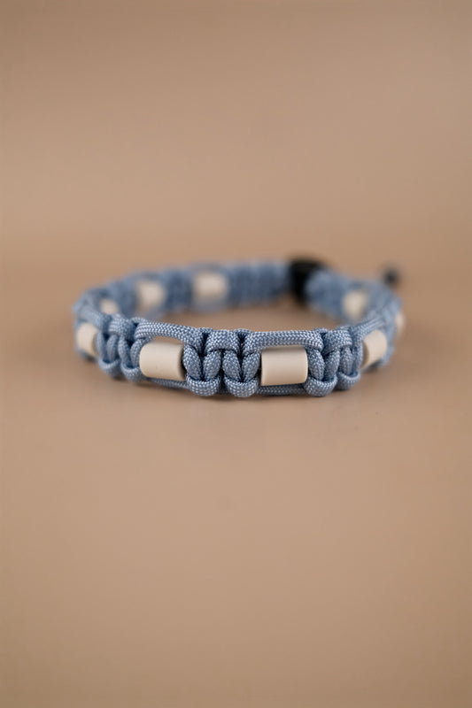 EM-Keramik Schmuckhalsband blau