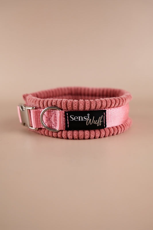 Halsband "Colorful Times" - Rosa mit Cord