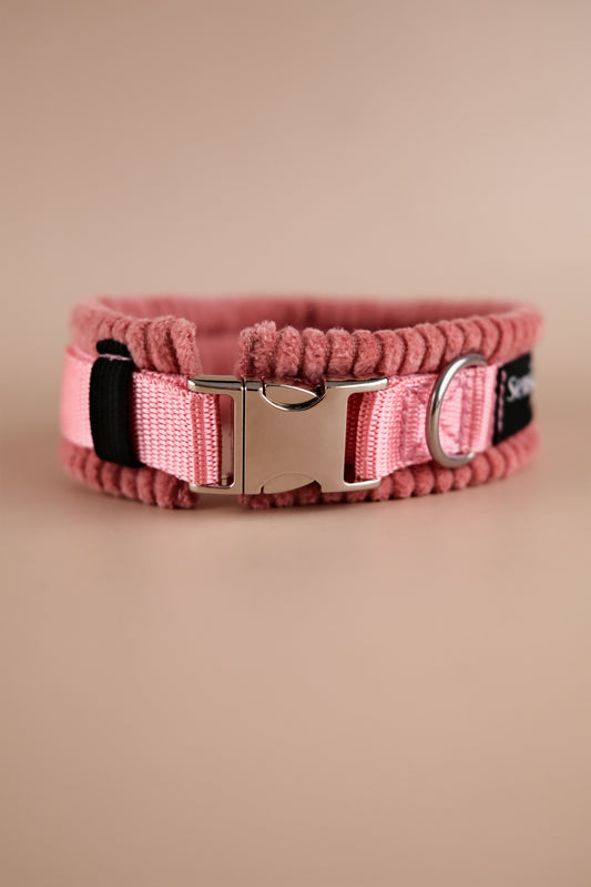 Halsband "Colorful Times" - Rosa mit Cord