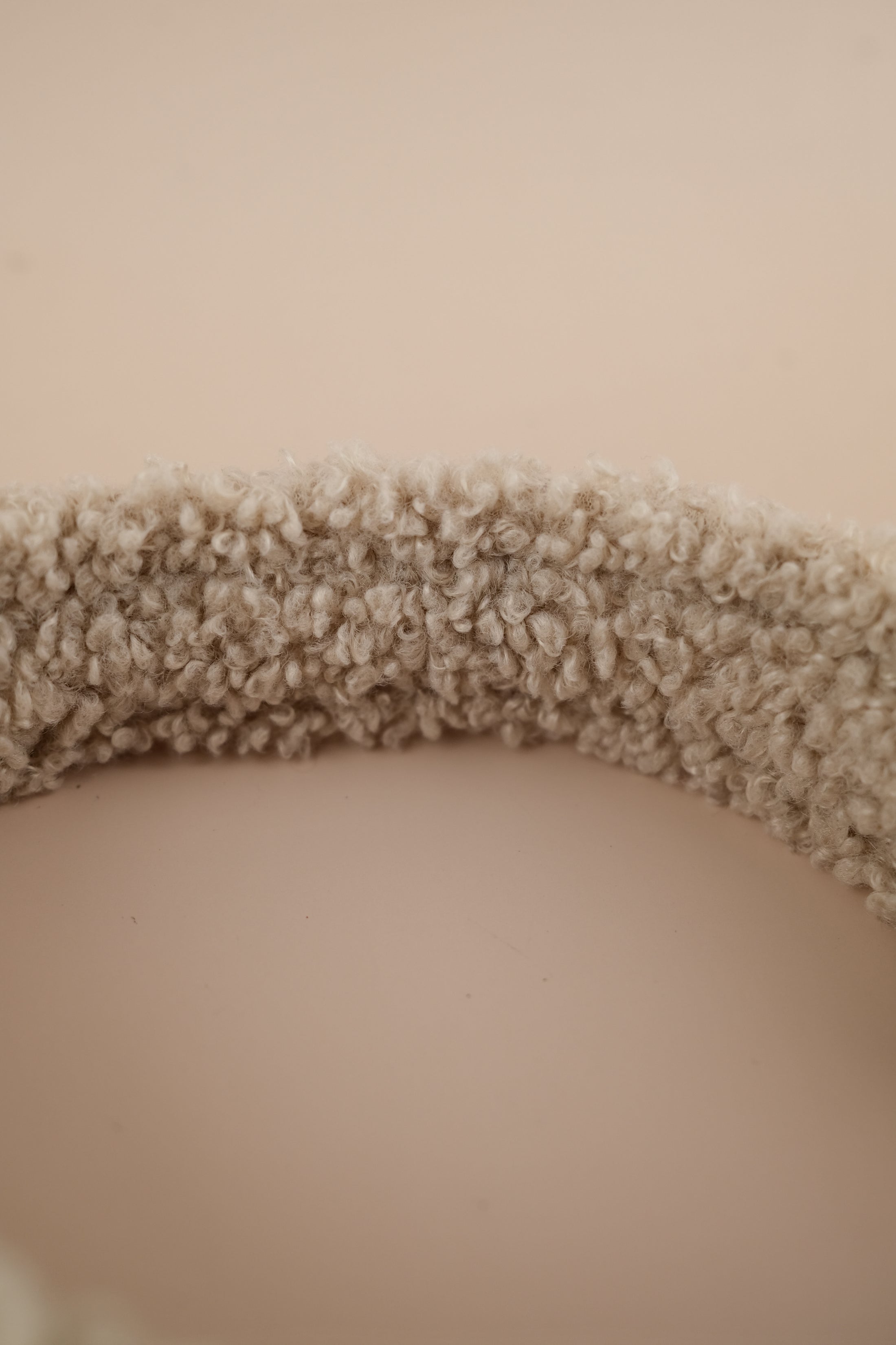 Halsband "Cozy Wintertime" - Tannengrün mit Teddy