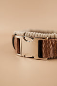 Bild in Galerie-Betrachter laden, Halsband "Sunkissed" hellbraun/ beige mit Cord
